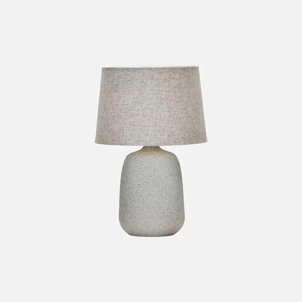 Lampada da tavolo con paralume Tana