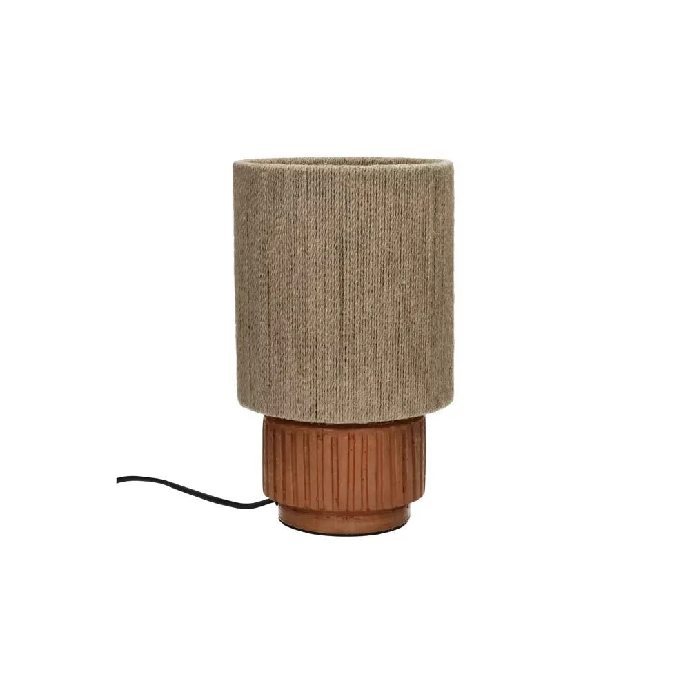 Lampada da tavolo CORDOBA DIA 18 x H 30 cm - terracotta