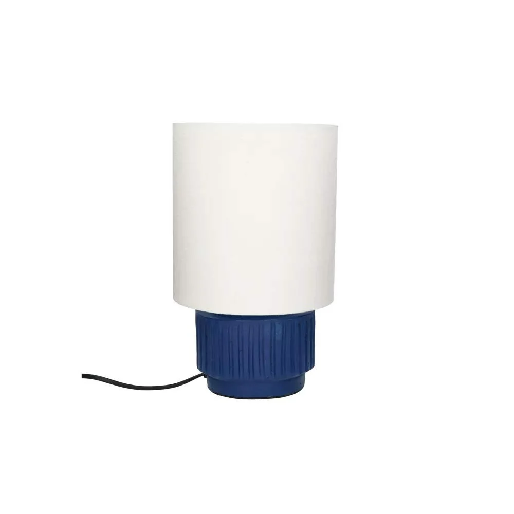 Lampada da tavolo CORDOBA DIA 18 x H 31 cm - blu