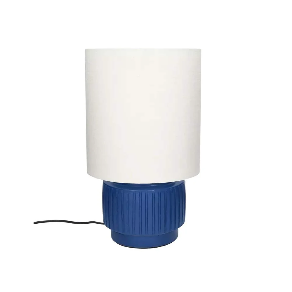 Lampada da tavolo CORDOBA DIA 25 x H 44 cm - blu