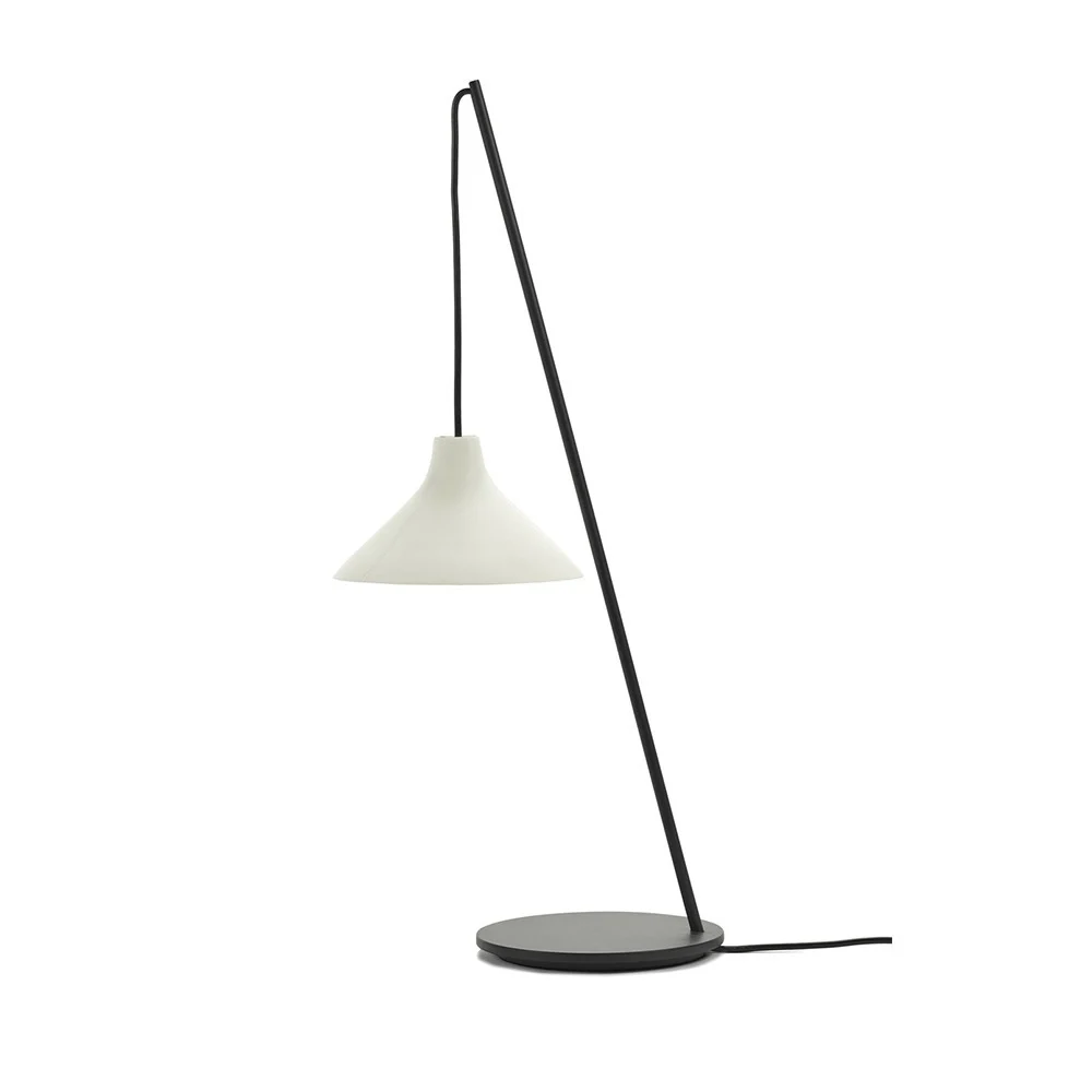 Lampada da tavolo Couture bianca