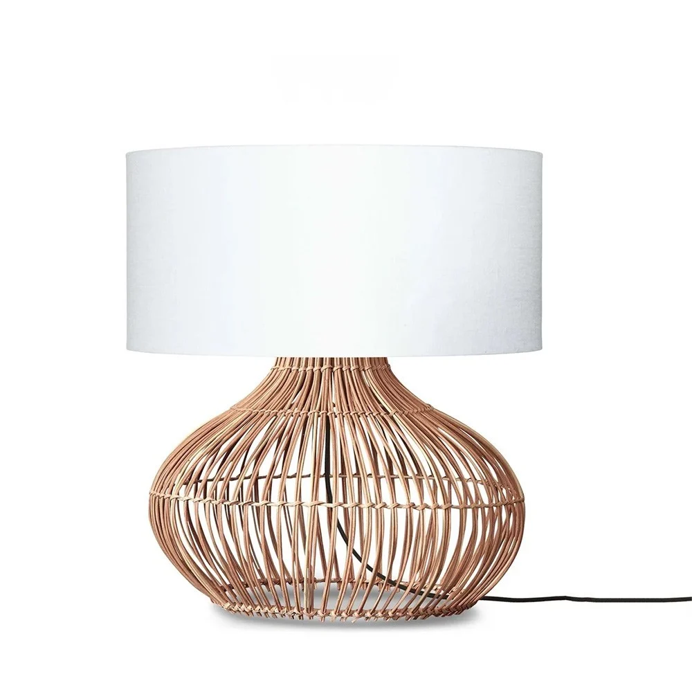 Lampada da tavolo Kalahari L bianco