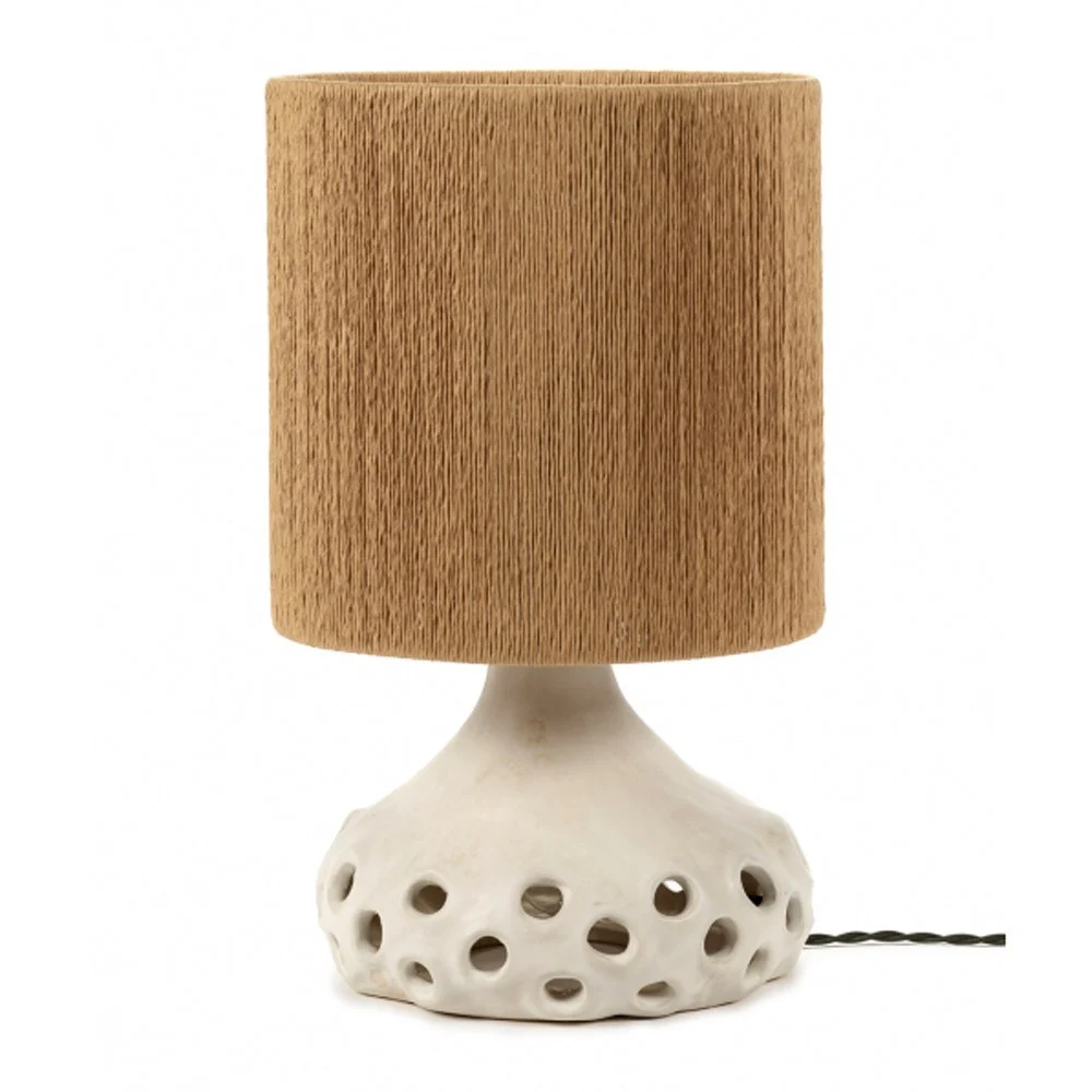 Lampada da tavolo Oya 01 marrone
