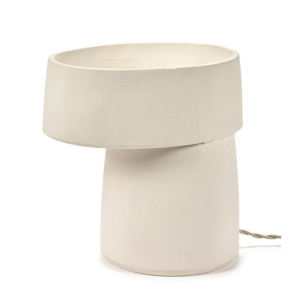 Lampada da tavolo Romé bianco