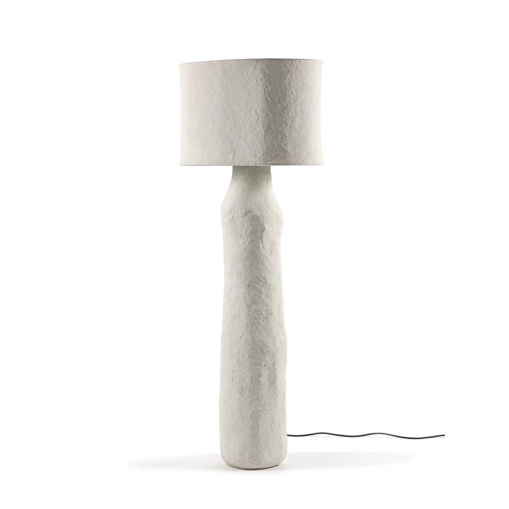 Lampada da terra Earth bianco M