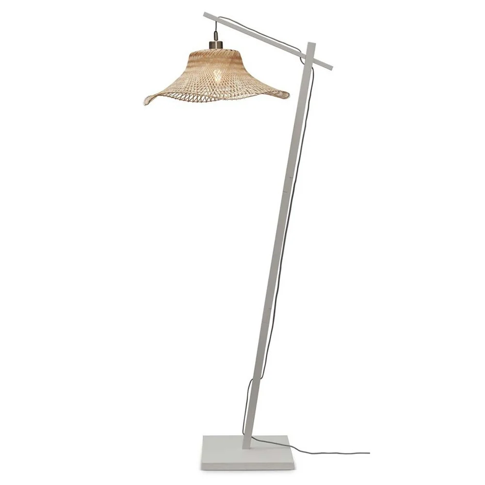 Lampada da terra Ibiza S bianco