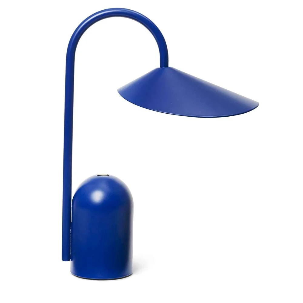 Lampada portatile Arum - blu brillante