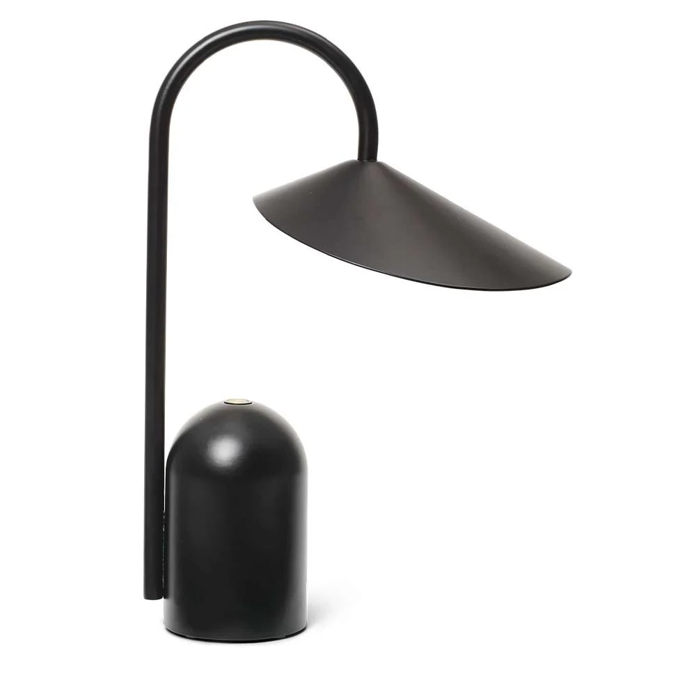 Lampada portatile Arum - nero