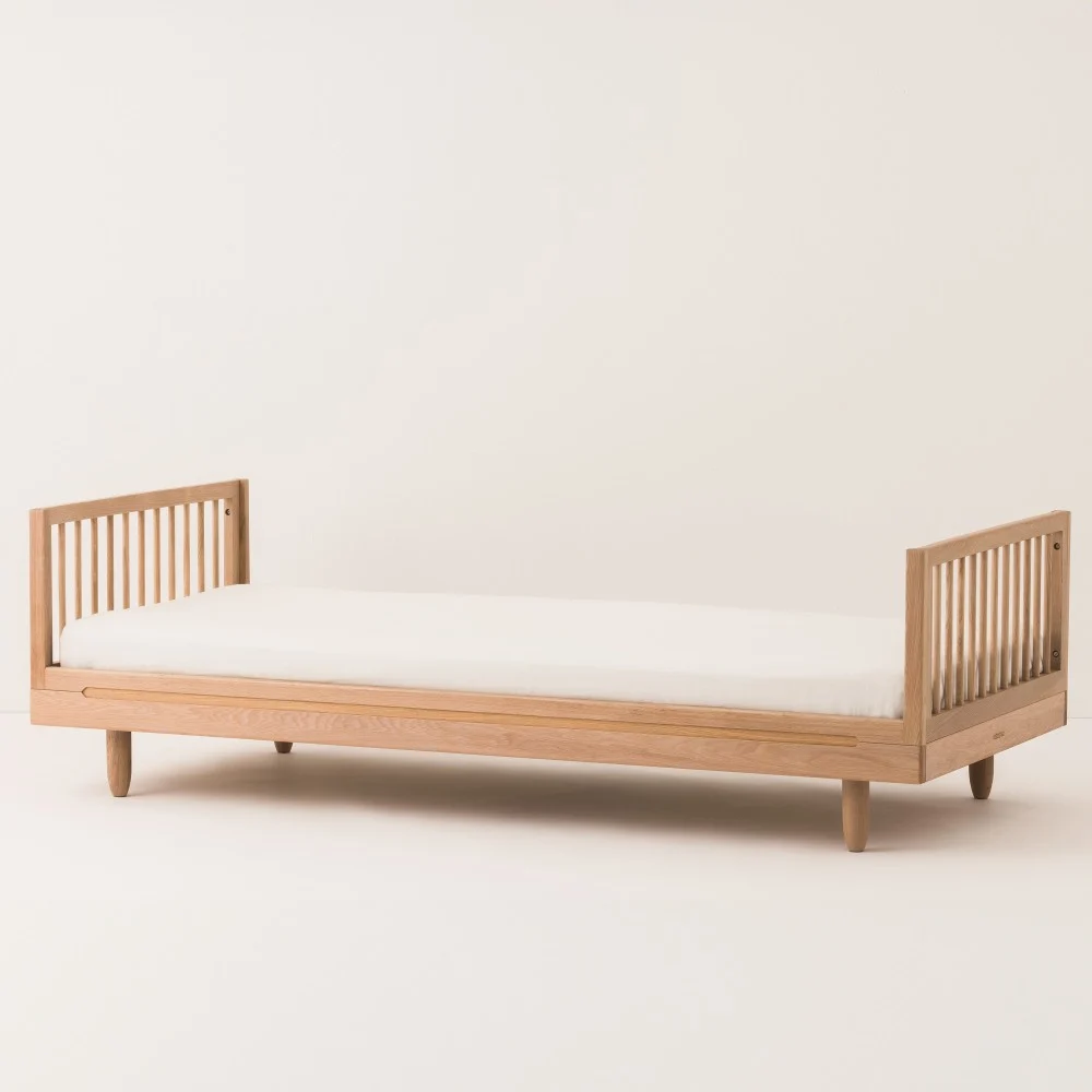 Letto singolo Pure in rovere massello