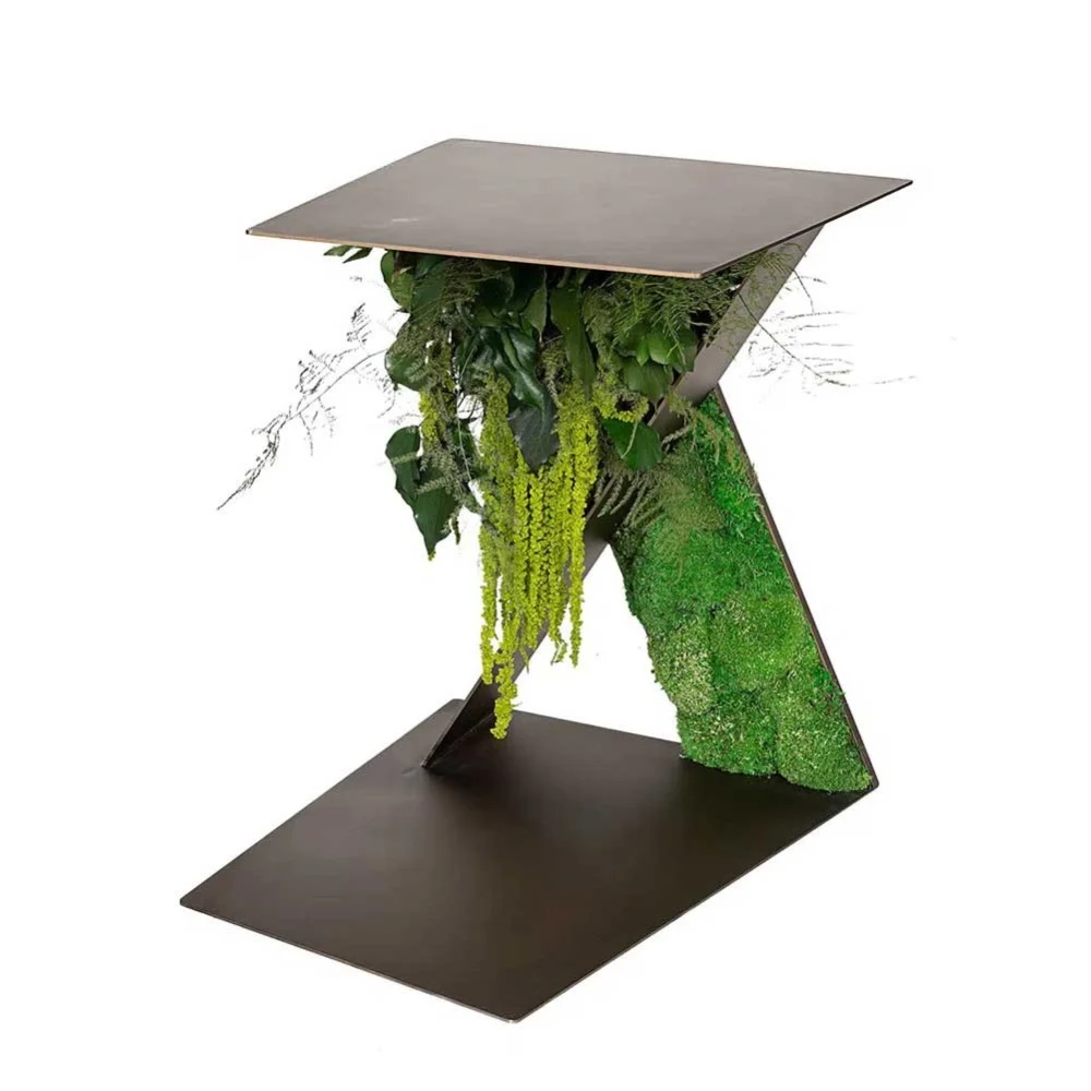 Linfadecor Seoul tavolino da salotto con vegetali stabilizzati