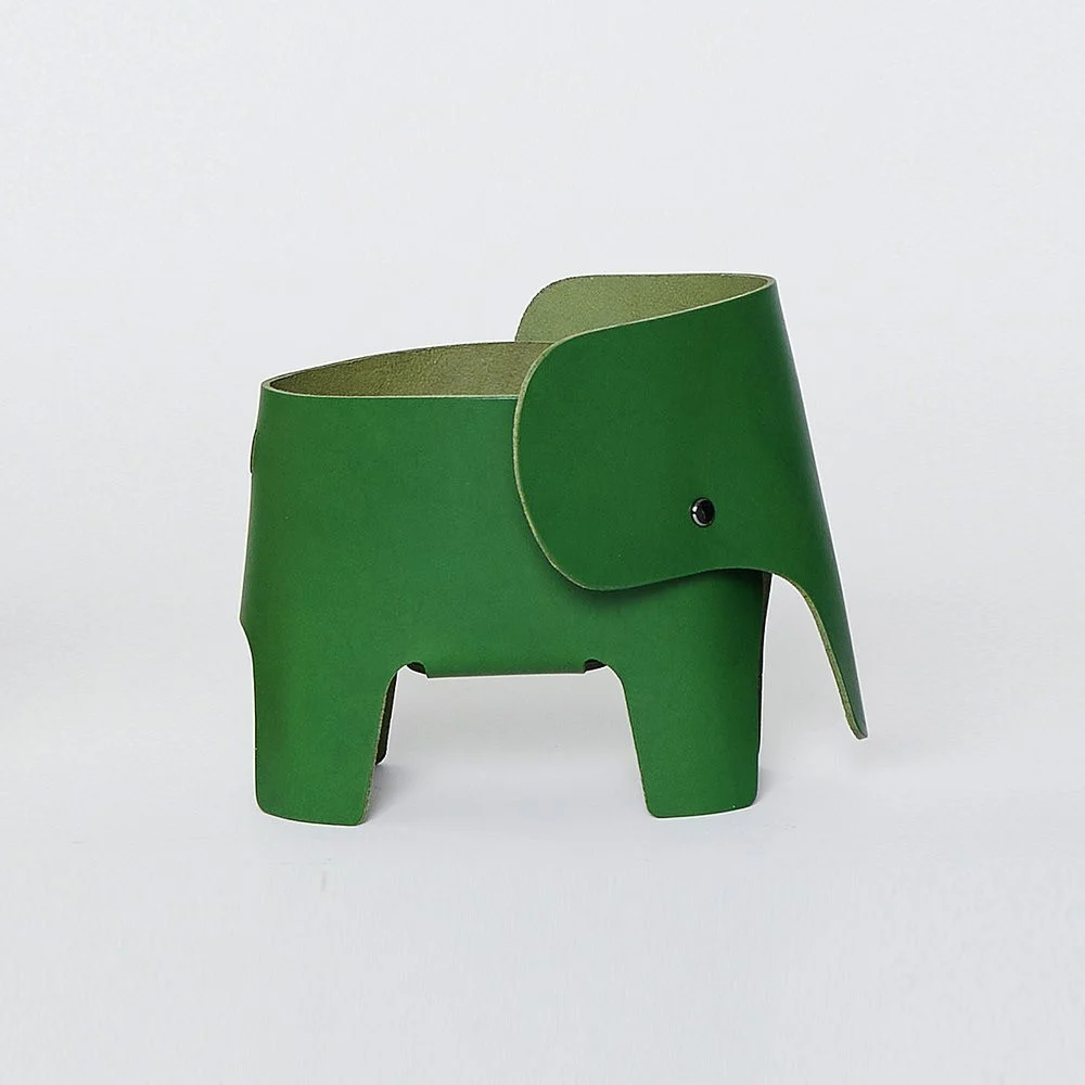 Luce notturna a forma di elefante - verde