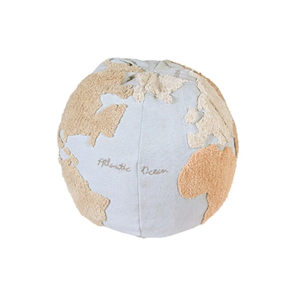 Mappa del mondo Pouf