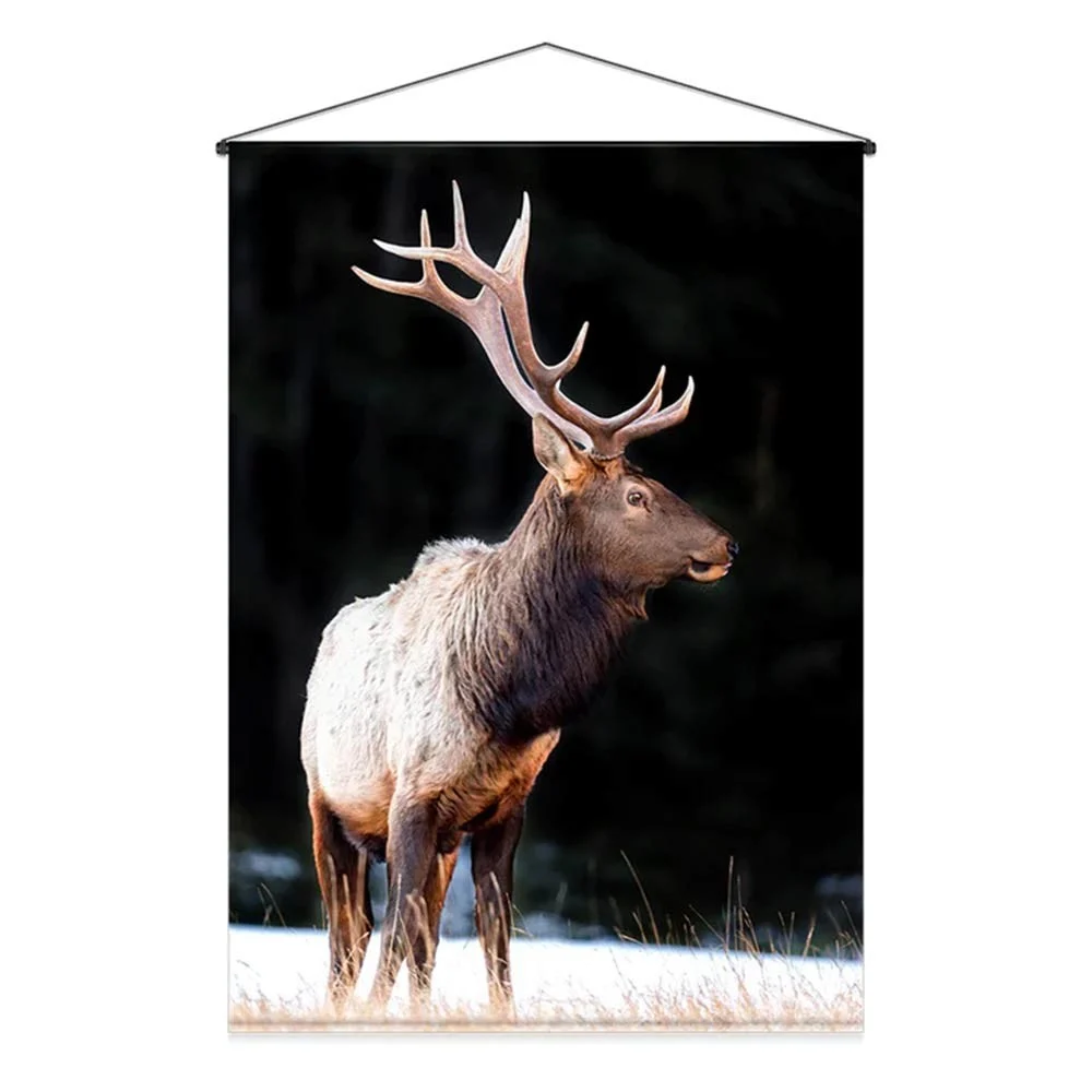 Moschus deer velvet kakemono