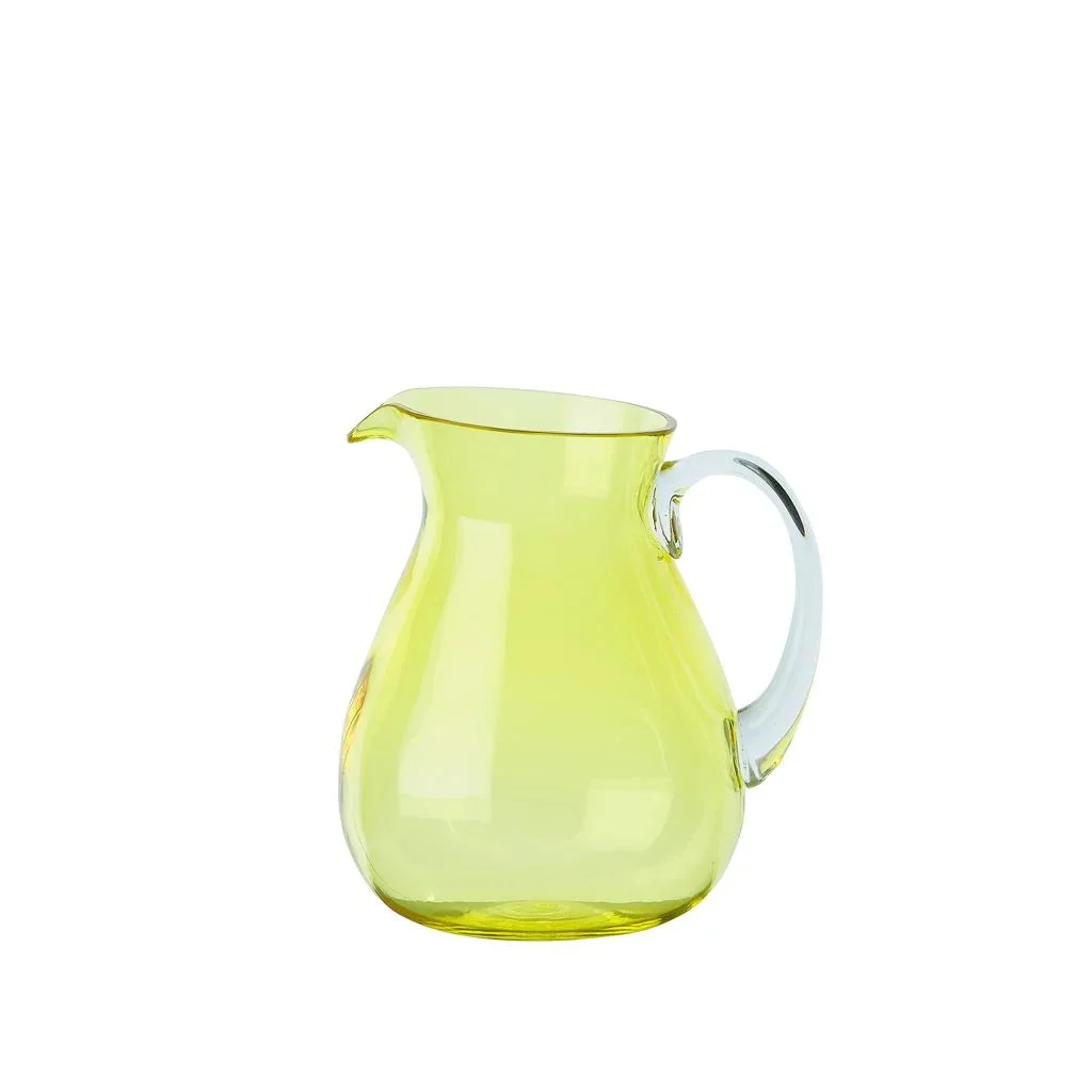 Zani Serafino Caraffa Synth Small Pitcher Colore Giallo Trasparente in Metacrilato 1 Lt