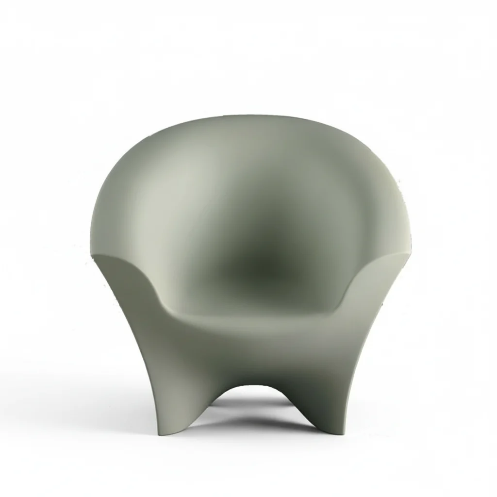 Plust Ohla Poltroncina Outdoor Rosmarino Polietilene 94 cm