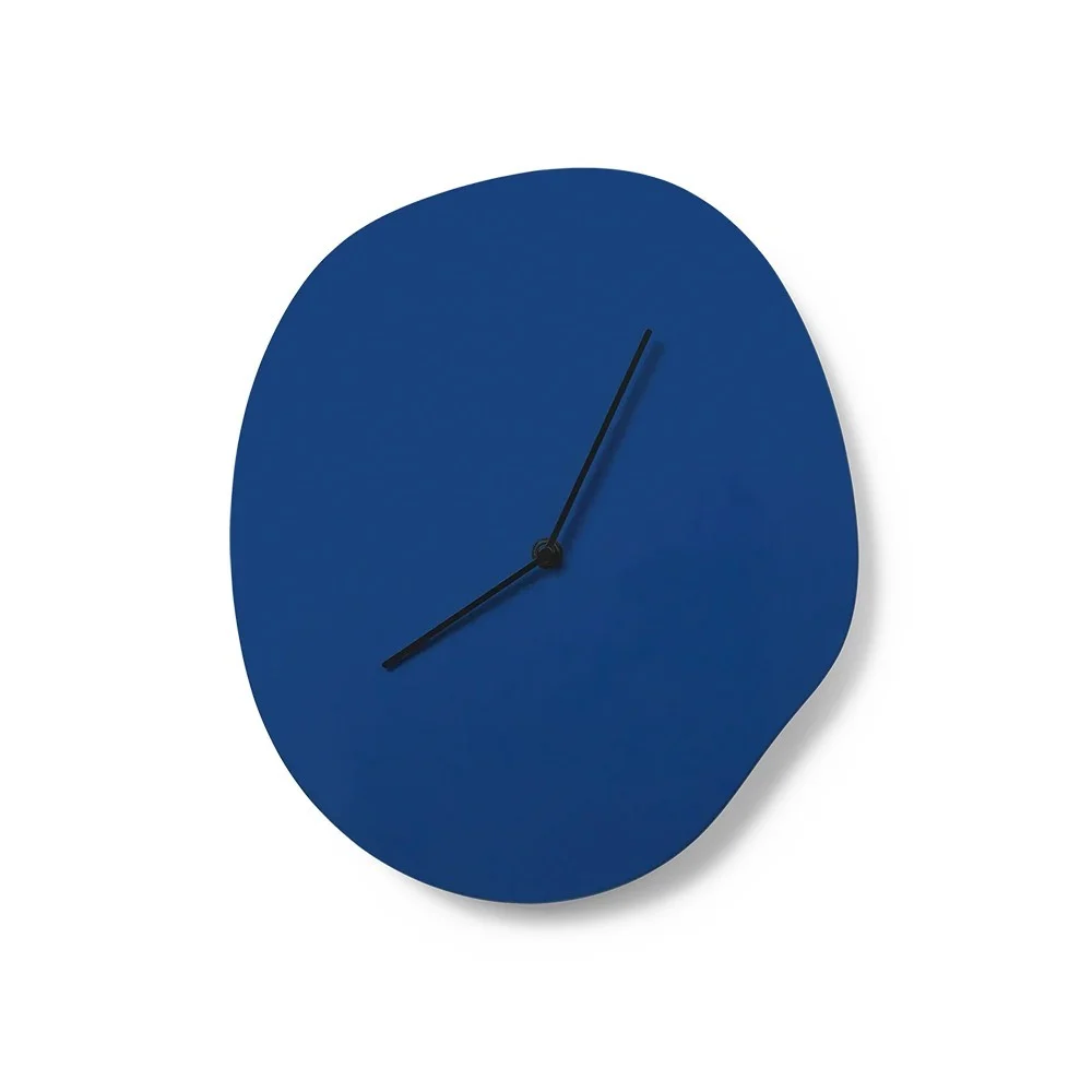 Orologio da parete Melt - Blu