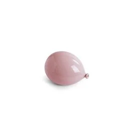 PALLONCINO IN CERAMICA ROSA 12X16X11 CM