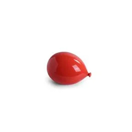 PALLONCINO IN CERAMICA ROSSO 12X16X11 CM