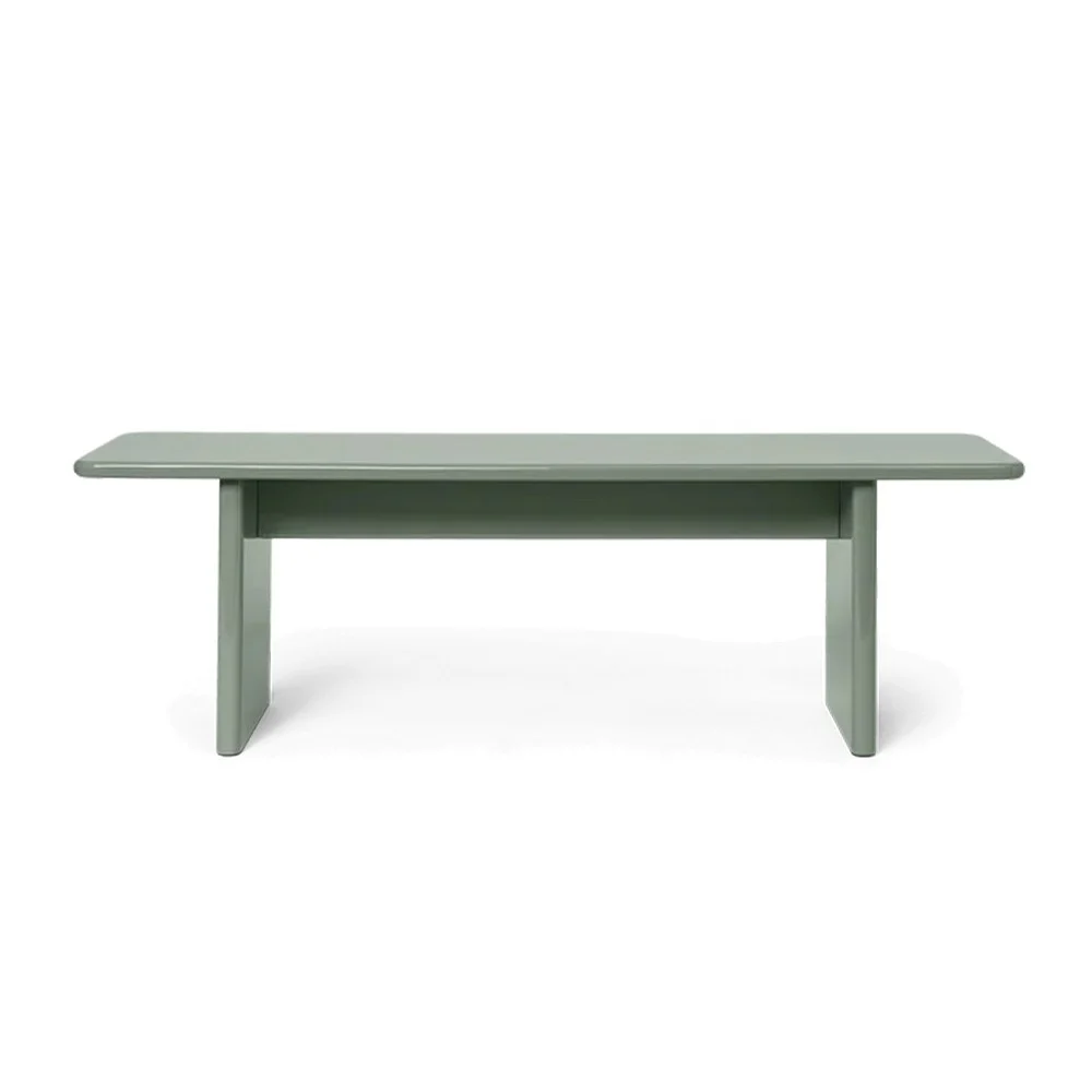 Panchina per pista di pattinaggio - verde