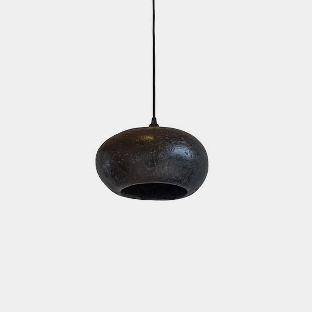 Pebble lampada a sospensione antracite S