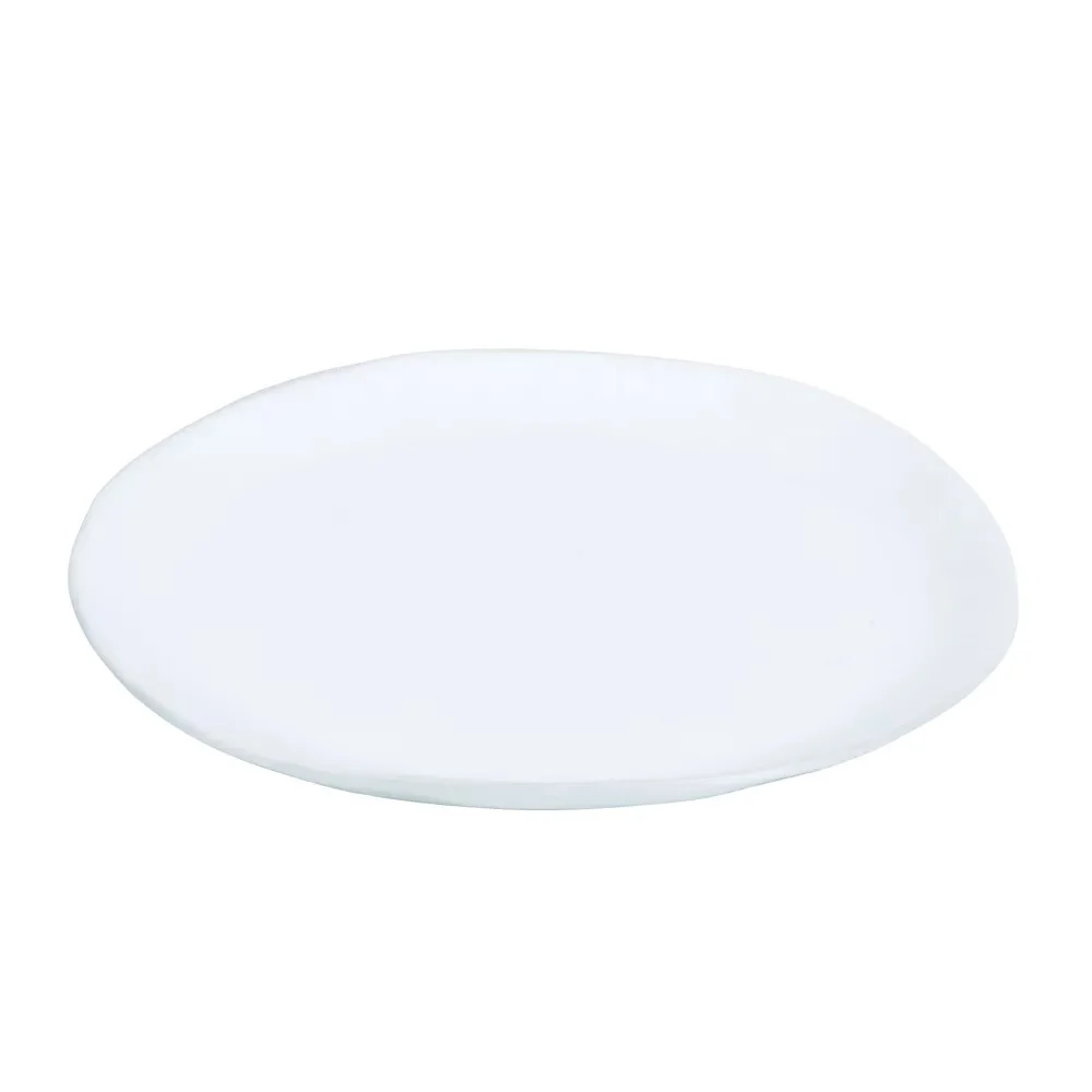 Piatto da dessert ovale PORCELINO BIANCO