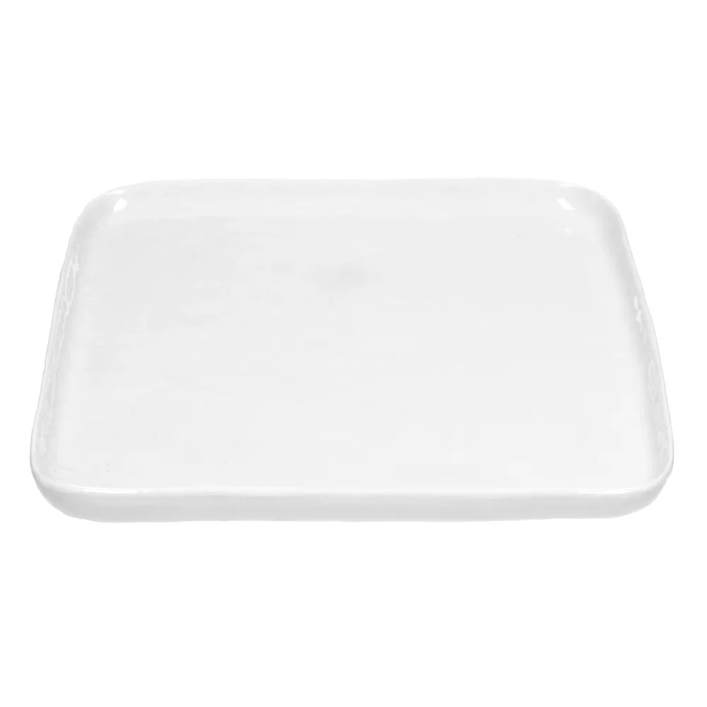Piatto da portata PORCELINO SQUARE - bianco