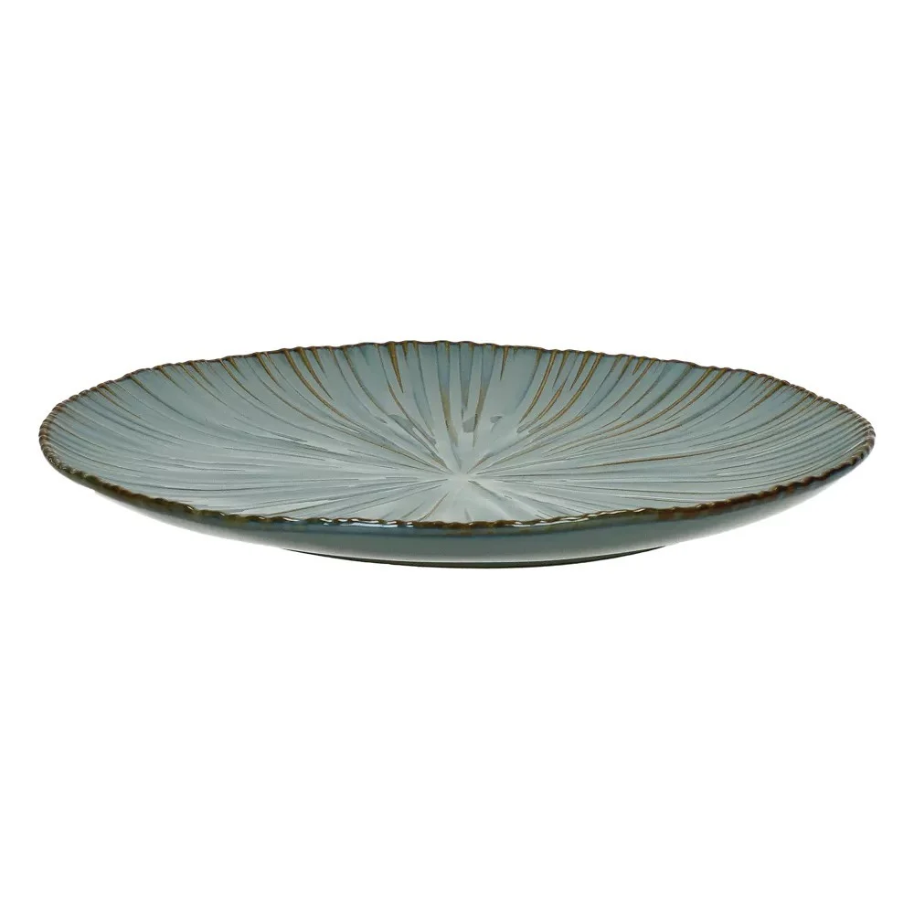 Piatto MYSA - blu grigio