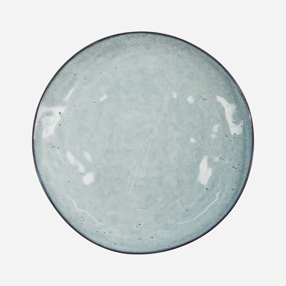 Piatto rustico - Grigio/Blu