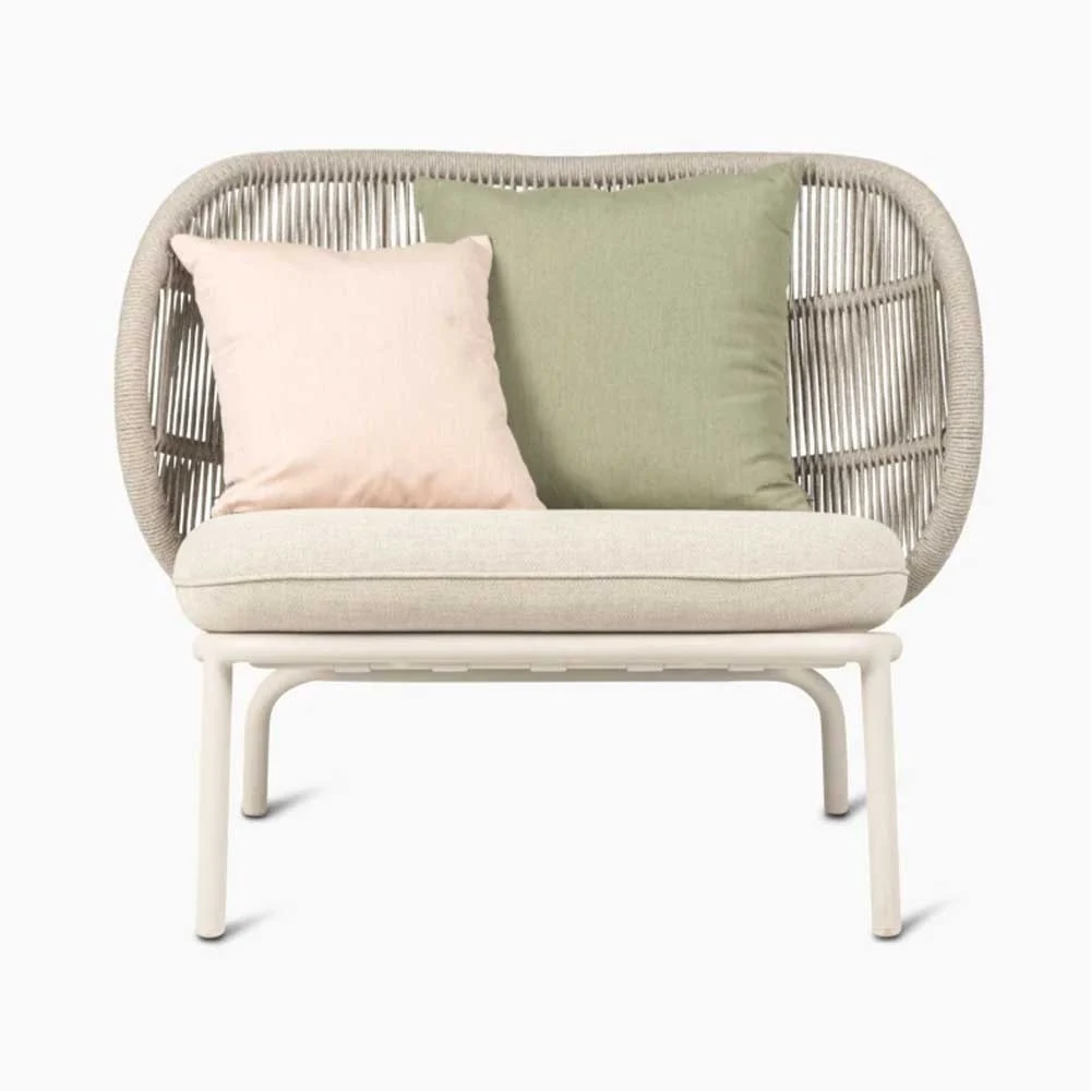 Poltrona da esterno Kodo Cocoon Dune White
