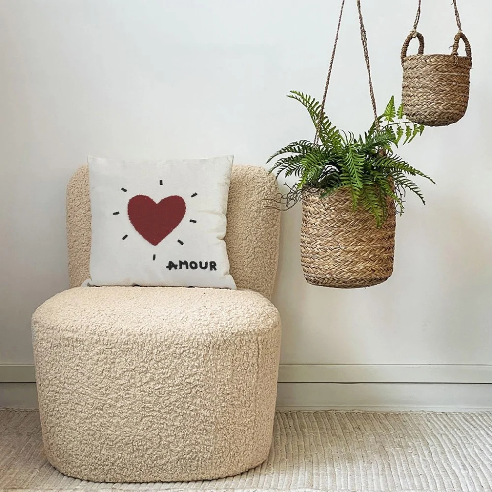 Poltrona Eve Natural Doudou L58 P73 H71cm
