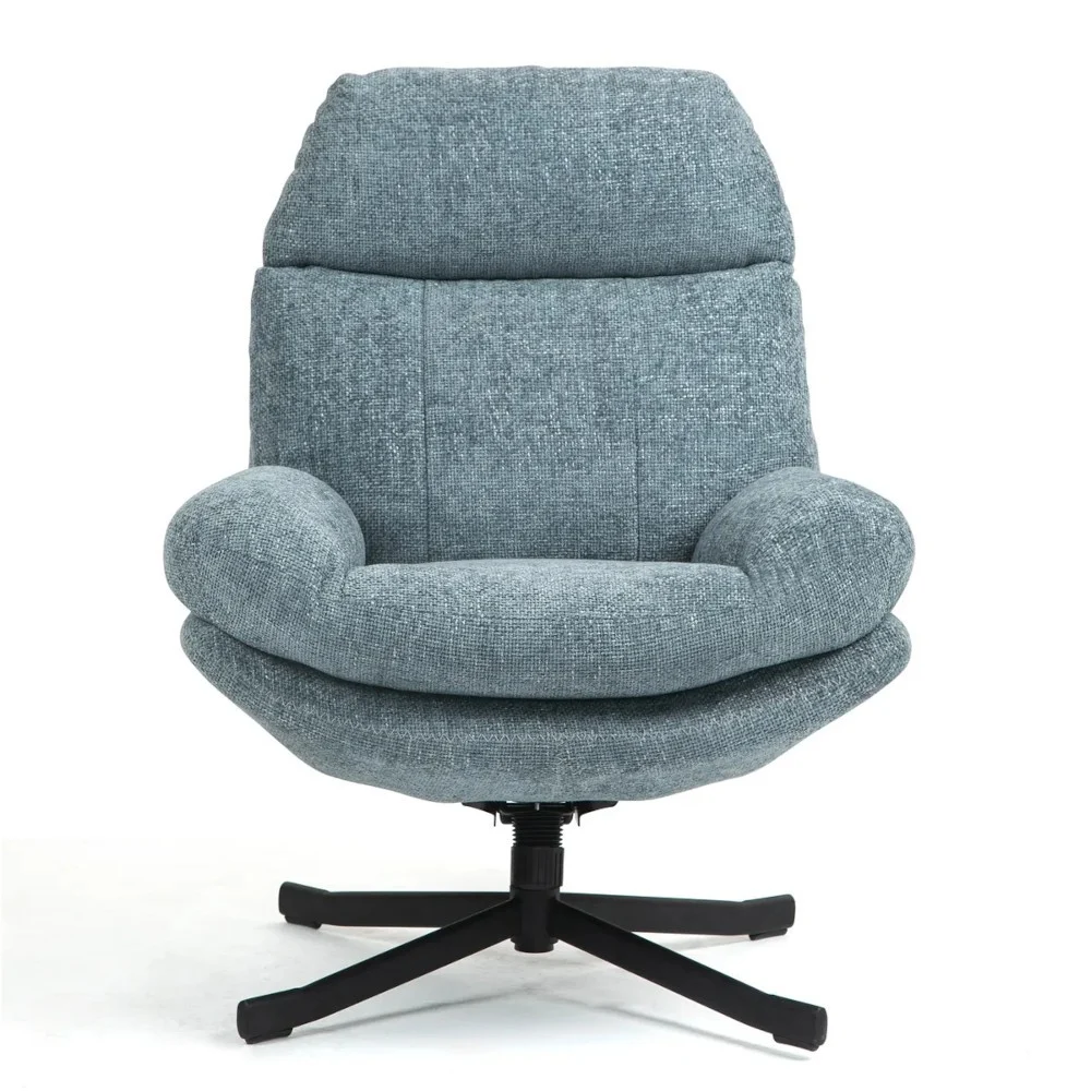 Poltrona girevole azzurra - CHILL