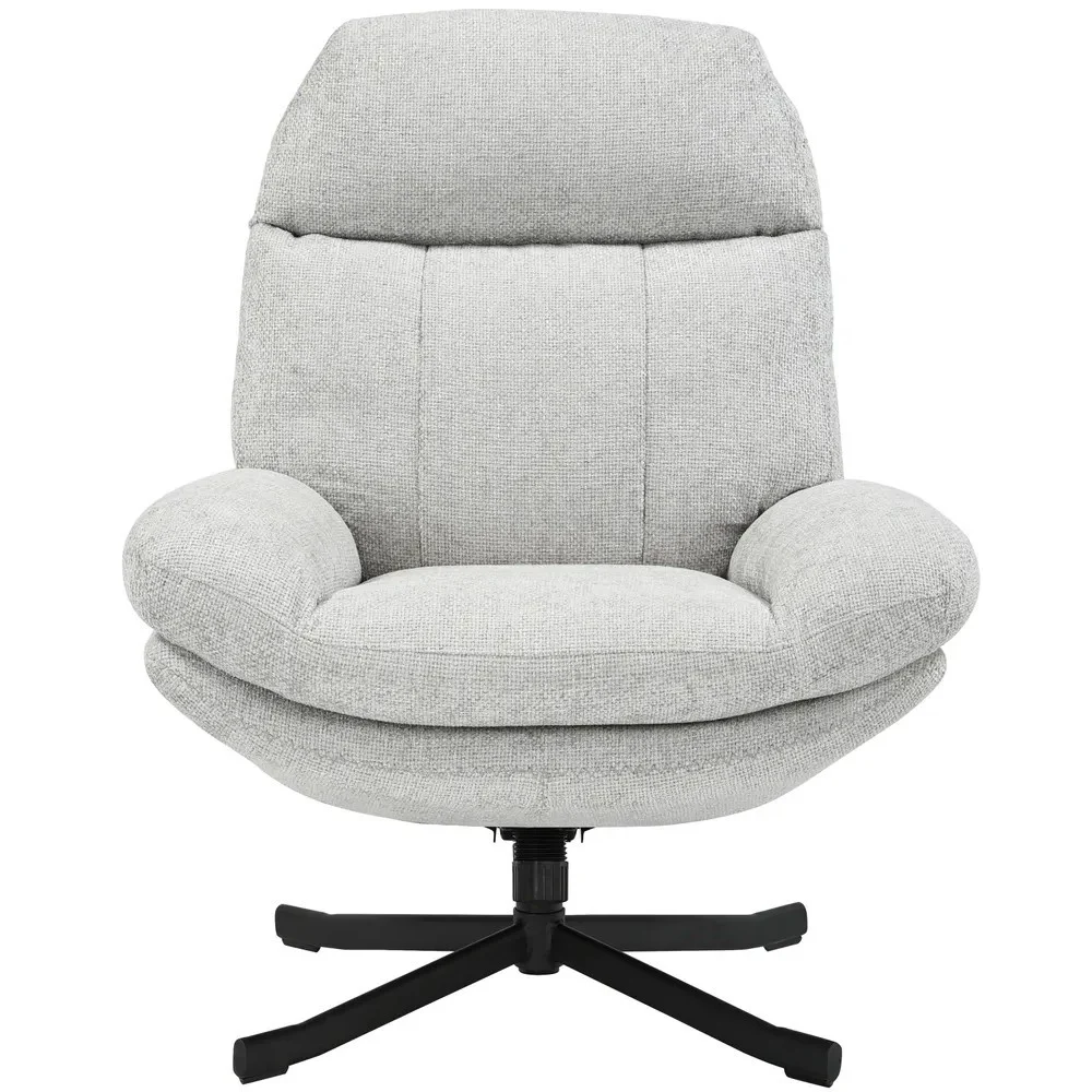 Poltrona girevole grigio chiaro - CHILL