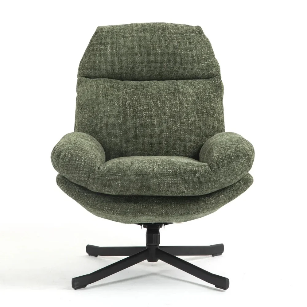 Poltrona girevole verde - CHILL