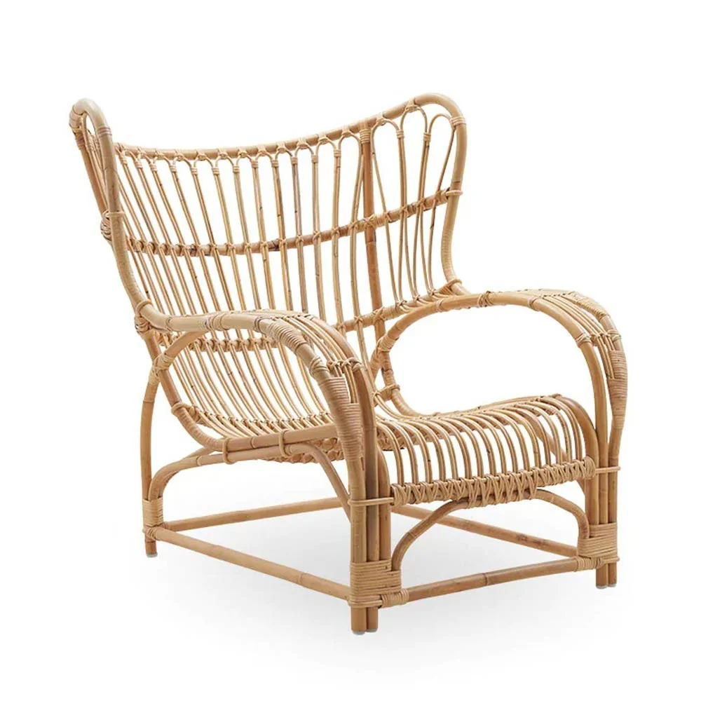 Poltrona Teddy in rattan