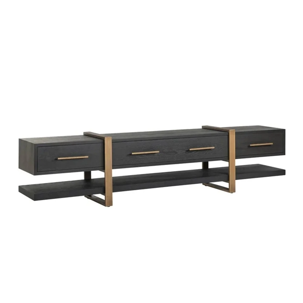Porta TV a 3 cassetti Cambon