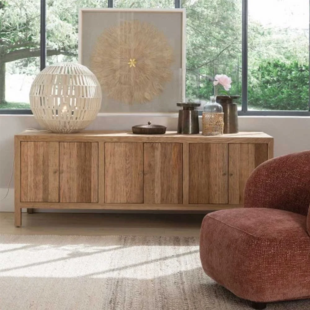 Porta TV MARCELLE in rovere chiaro