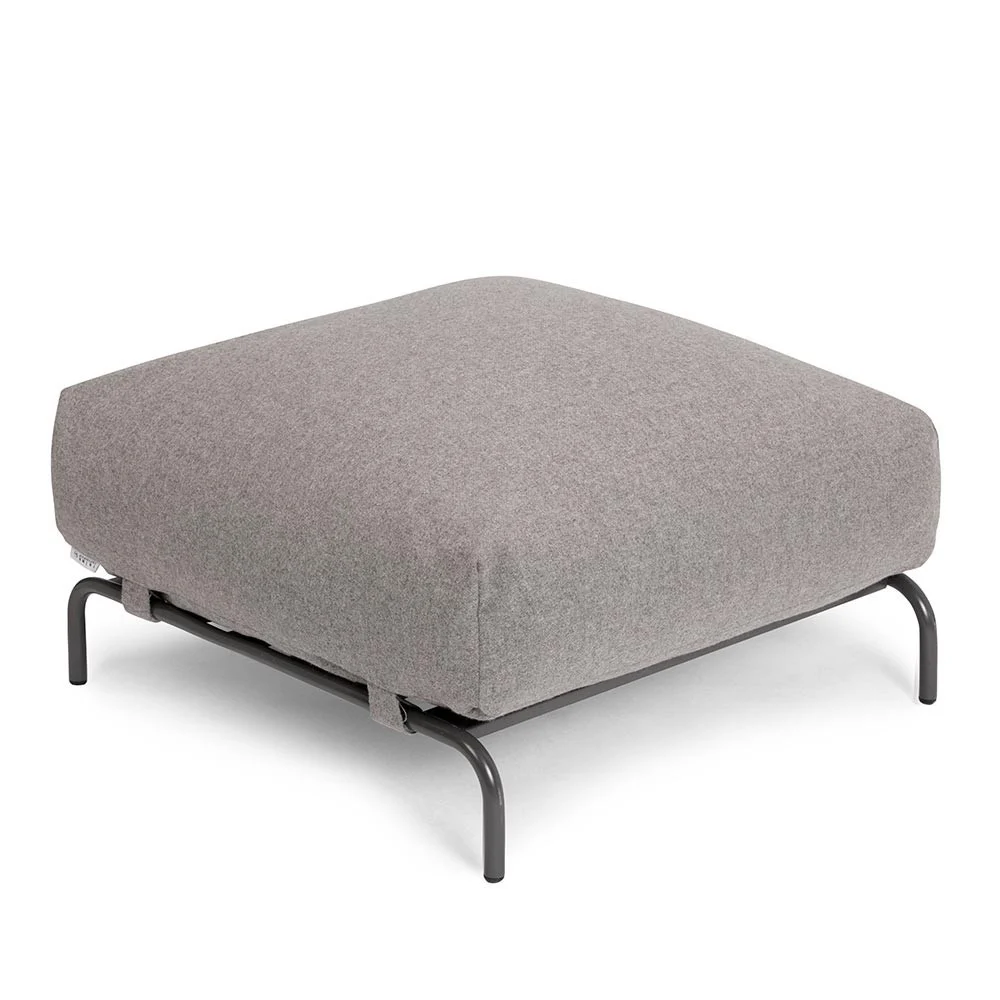 Pouf Brick in lana deserto