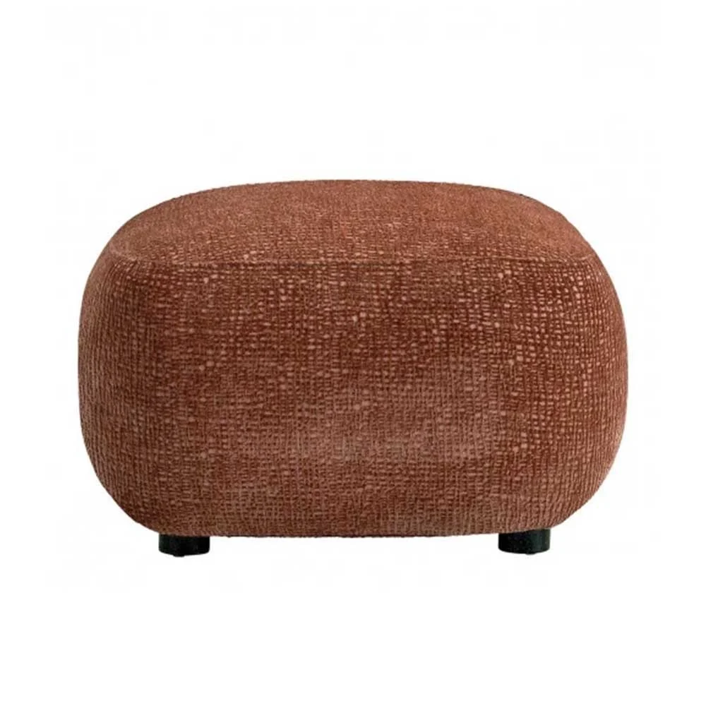 Pouf in velluto LISETTE - Palissandro