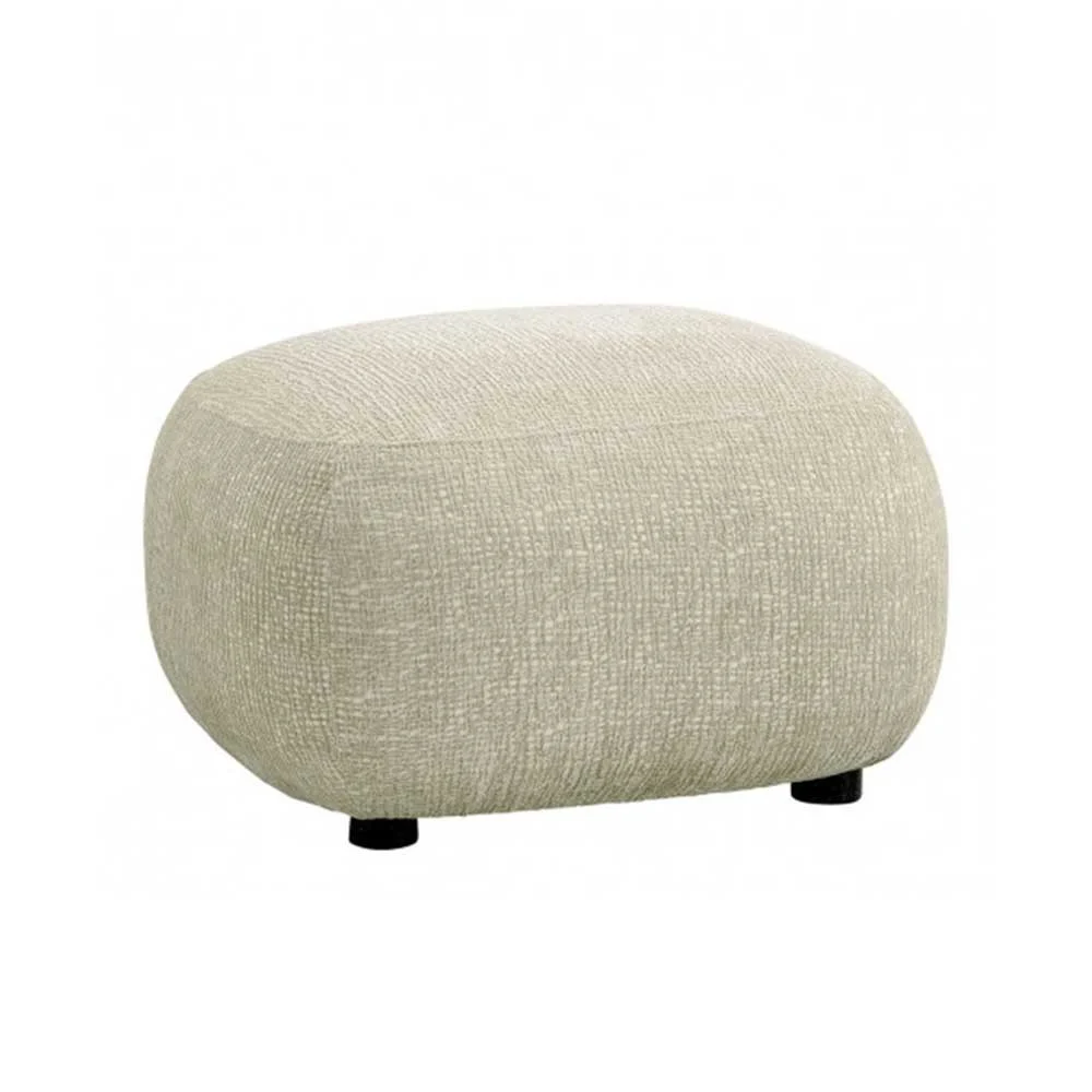 Pouf in velluto LISETTE - Sabbia
