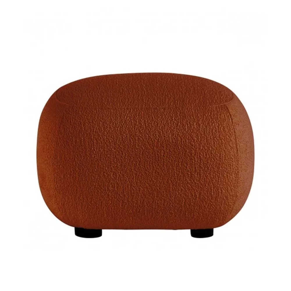 Pouf LISETTE in spugna terracotta