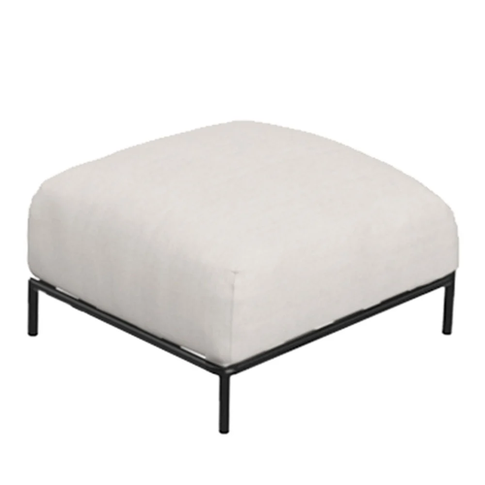 Pouf Noah bianco mattone