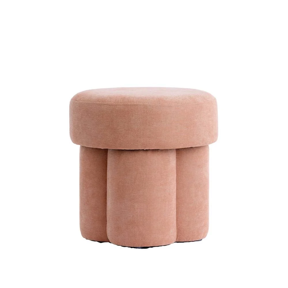 Pouf Ø42x43 cm CURTEA arancione chiaro
