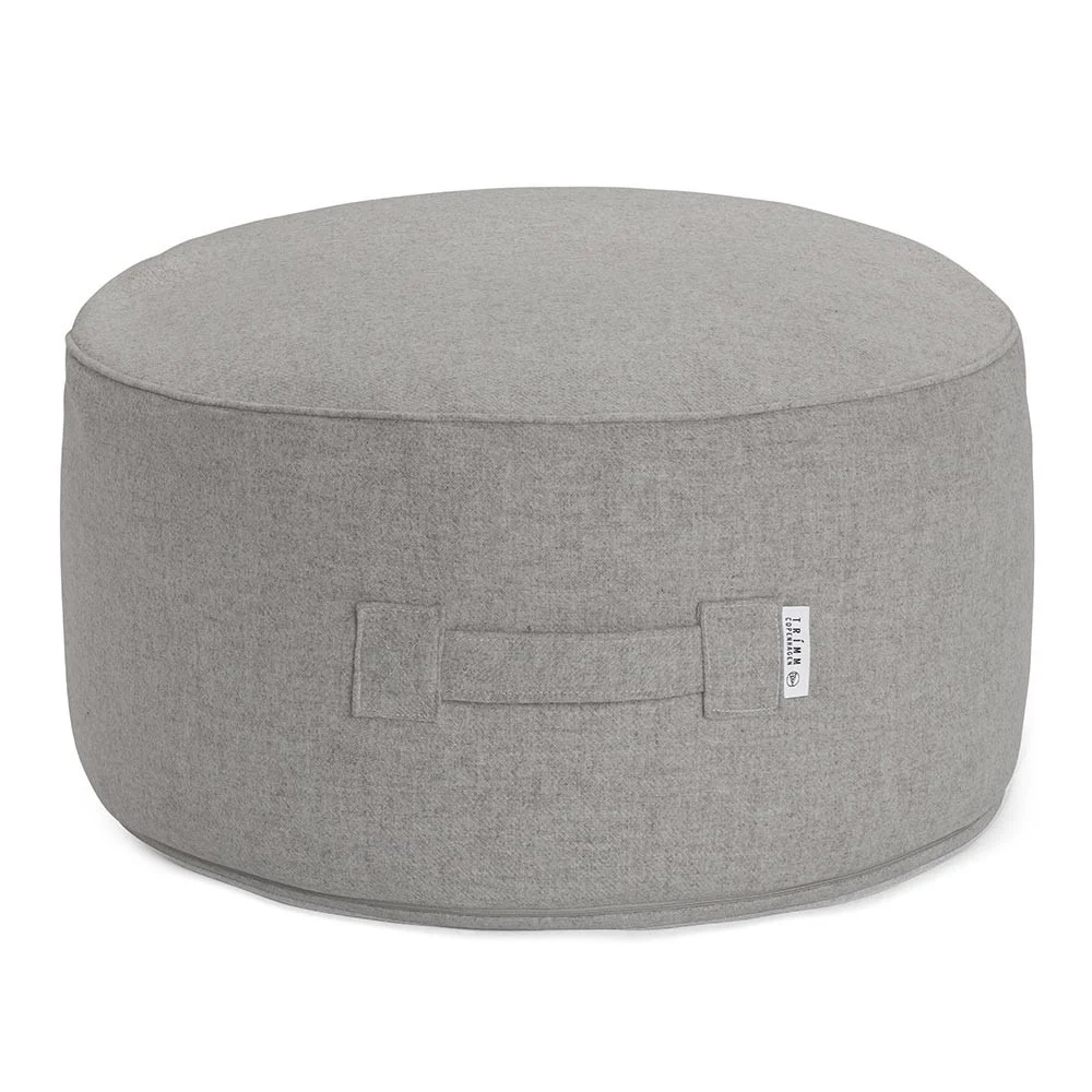 Pouf Tiny Moon in lana del deserto