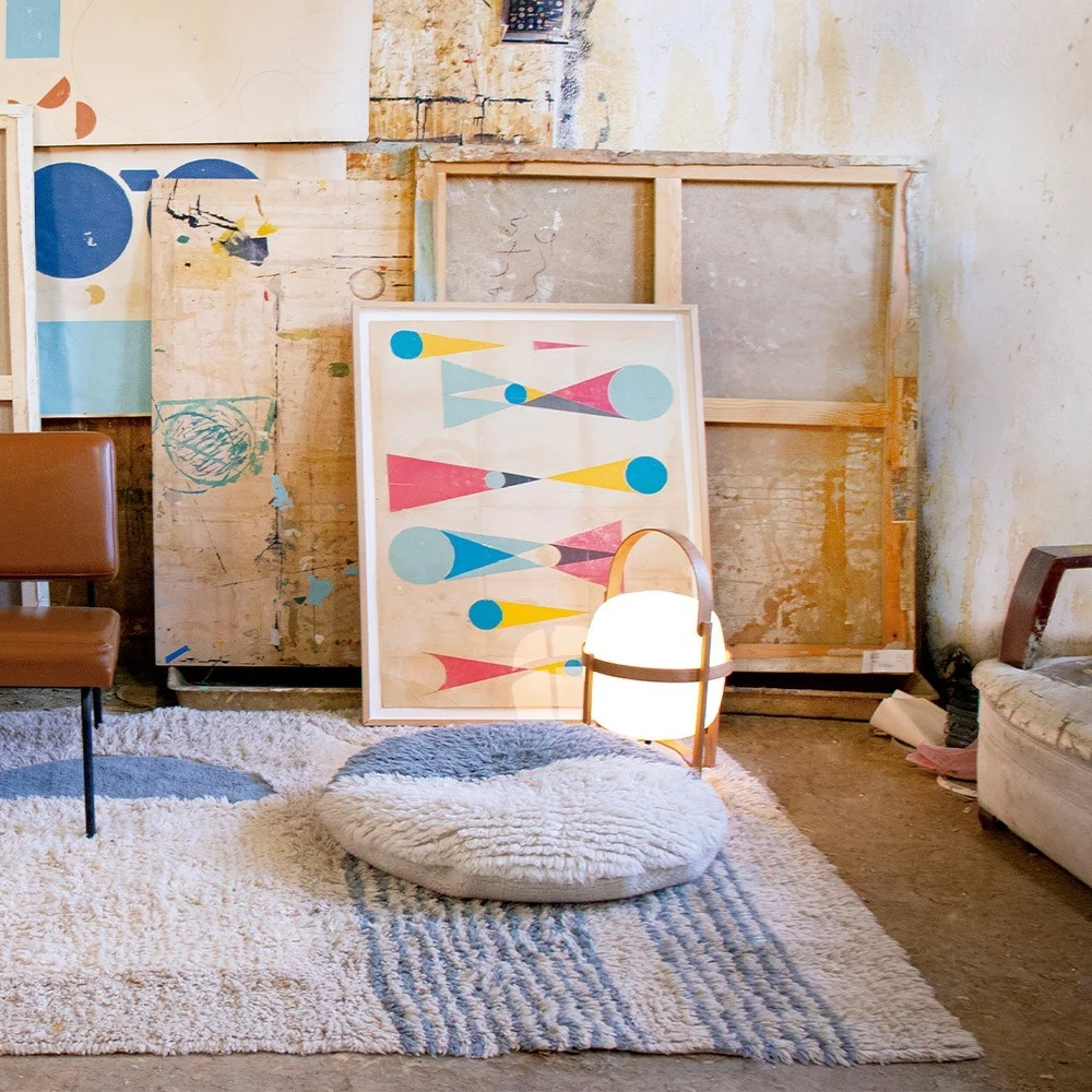 Pouf Woolable Sun Rays