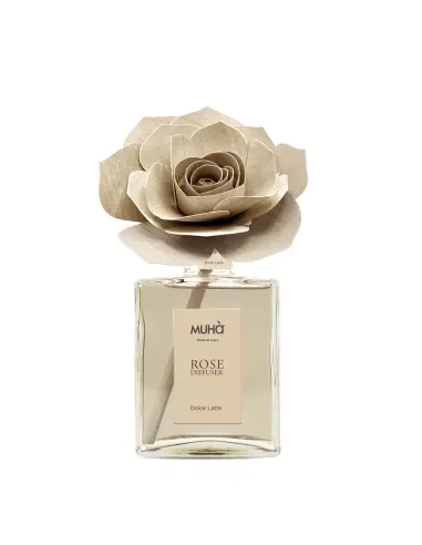 Muhà Profumatore Diffusore Fiore Rosa Dolce Latte 200ml
