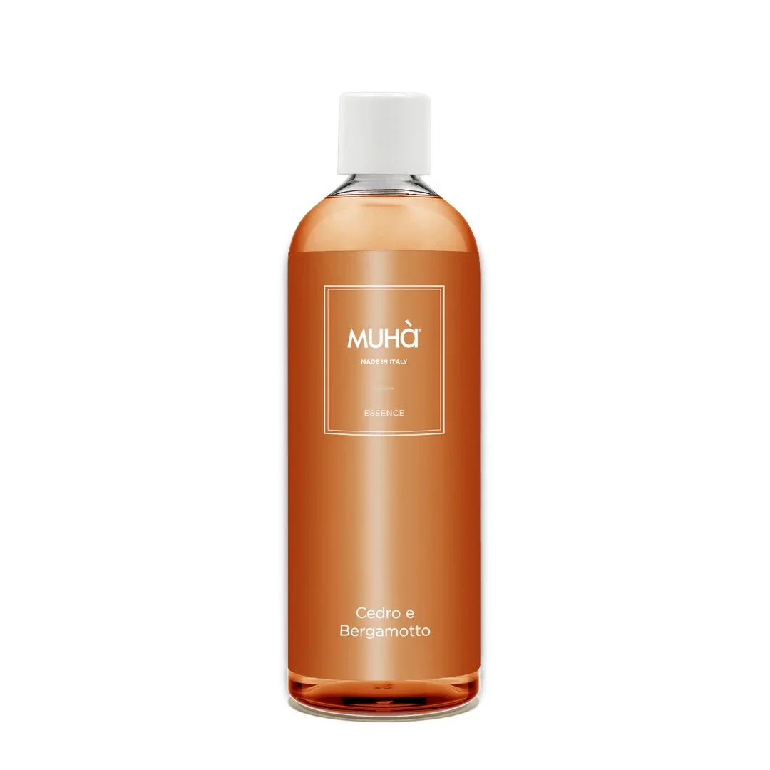 Muhà Ricarica Essence Refill Profumatore Cedro e Bergamotto 500 Ml