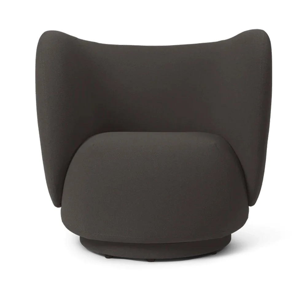 Rico Lounge chair - Grain Chocolat