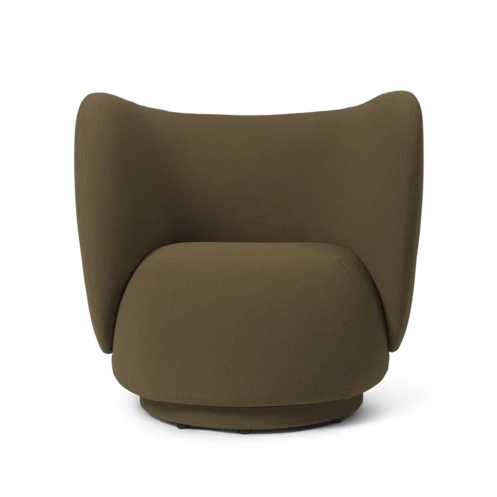 Rico Lounge chair - Grano Caramello