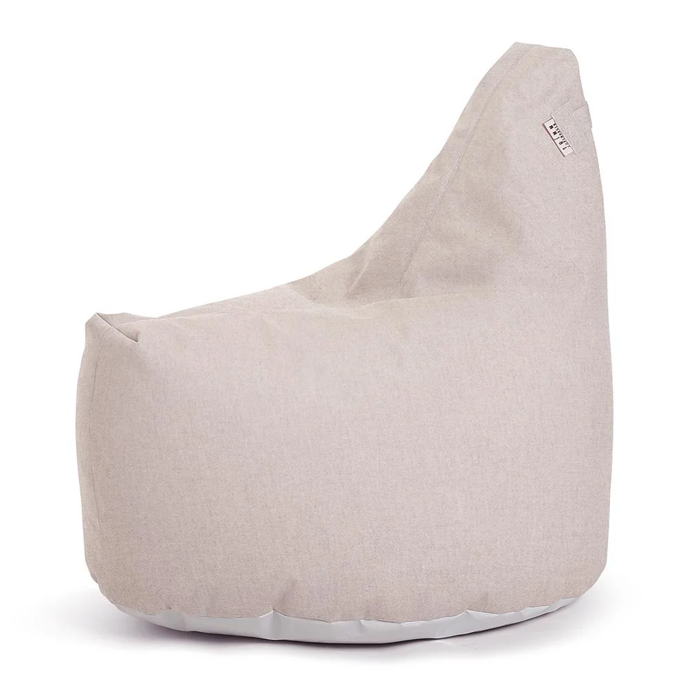Satellite Lounge Ottoman in lana beige
