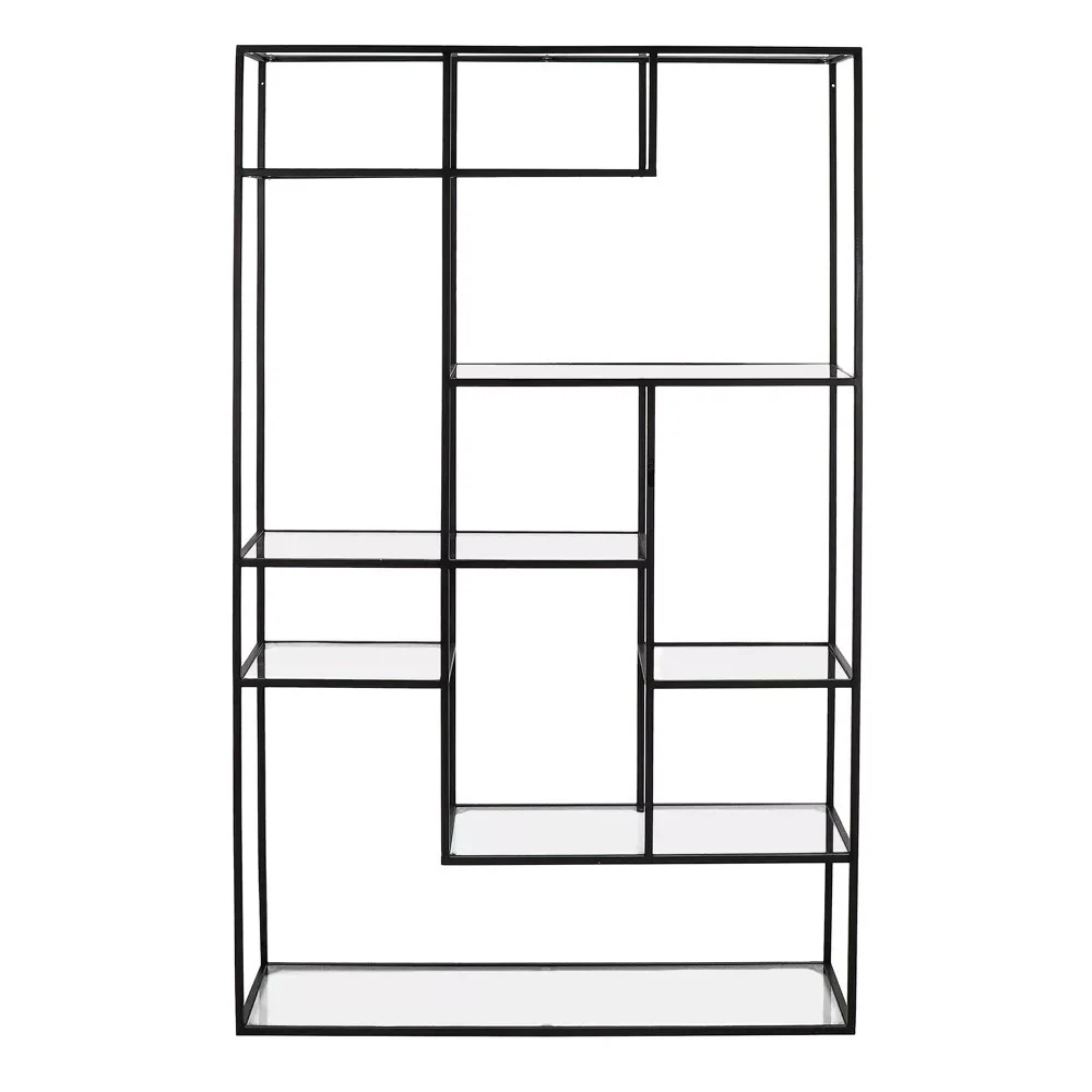 Scaffale ESZENTIAL L 100 x L 30 x H 165 cm - nero